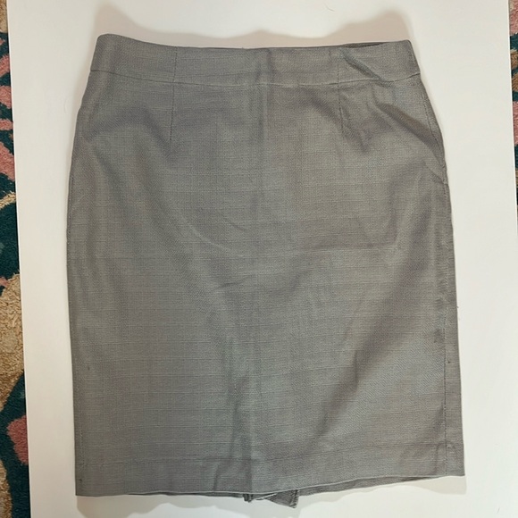 Vintage banana republic, pencil skirt, size 6, gray - Picture 1 of 7